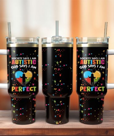 Inspirational Autism Awareness Tumbler - Perfect Gift for Loved Ones
