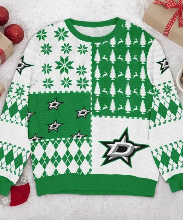Special Release Dallas Stars NHL Ugly Sweater All Over Prints Christmas Season HONHL180924SW19