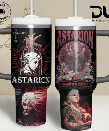 Limited Edition Astarion Tumbler Mug - Stylish Fantasy Art Design
