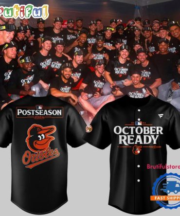 Baltimore Orioles 2024 MLB Postseason October Ready Baseball Jersey