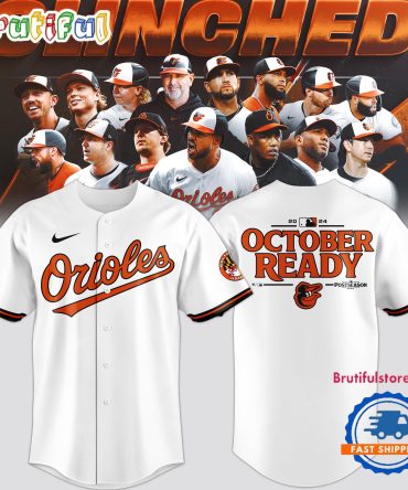 Baltimore Orioles 2024 MLB Postseason October Ready Jersey Shirt