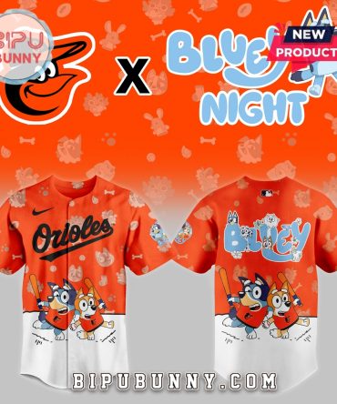 Baltimore Orioles 2025 Bluey Night Baseball Jersey