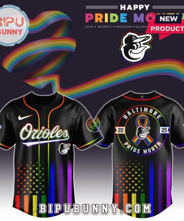 Baltimore Orioles Happy Pride Month Baseball Jersey