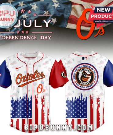 Baltimore Orioles Independence Day Baseball Jersey 2025