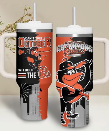 Celebrate with Orioles Champions Tumbler - Limited Edition