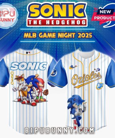 Baltimore Orioles MLB x Sonic Game Night Baseball Jersey