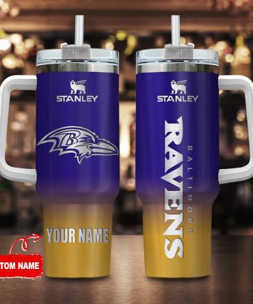 Custom NFL Team Tumbler - Personalized Stainless Steel Travel Mug