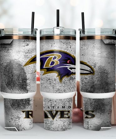 Baltimore Ravens Insulated Tumbler with Handle - Ultimate Fan Gift