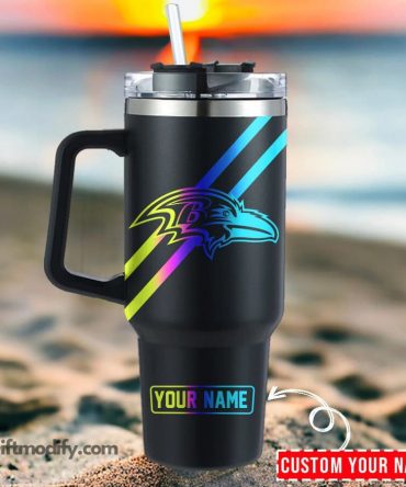 Personalized Insulated Travel Mug - Custom Name & Stylish Design