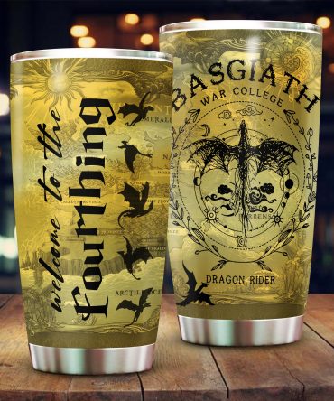 Fantasy Dragon Rider Insulated Tumbler - Adventure Awaits with Stunning Design