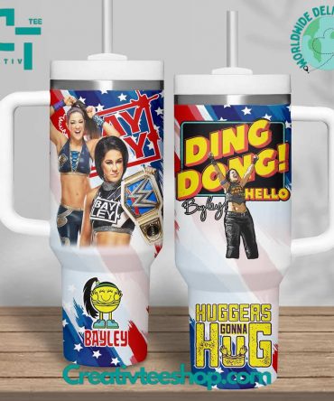 Wrestling Fan Tumbler Mug - Bayley Design, Perfect Gift for Wrestling Enthusiasts
