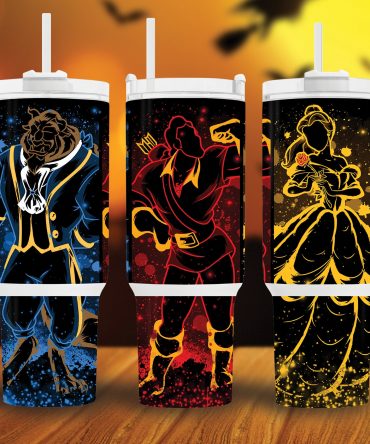 Enchanting Character Tumbler Set - Perfect Gift for Fans
