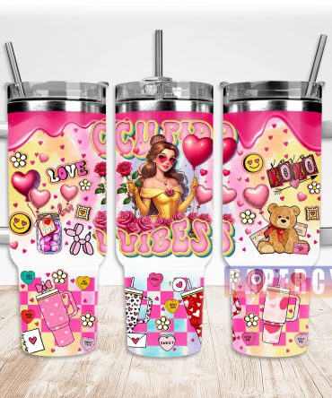 Vibrant Cupid Vibes Tumbler - Perfect Gift for Love & Romance