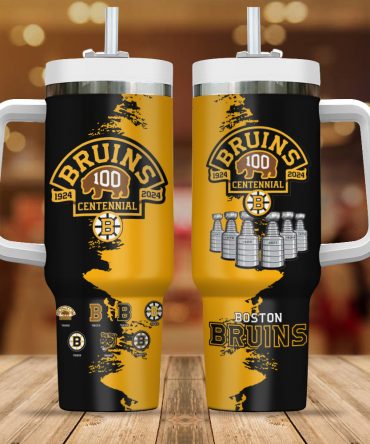 Boston Bruins Centennial Commemorative Travel Mug - Celebrate 100 Years!
