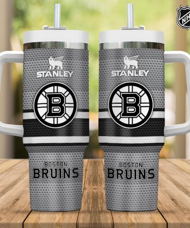 Boston Bruins Stanley Tumbler - Ultimate Fan Drinkware with Handle & Straw