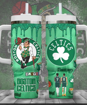 Boston Celtics Fan Tumbler Mug - Ultimate Gift for Basketball Enthusiasts