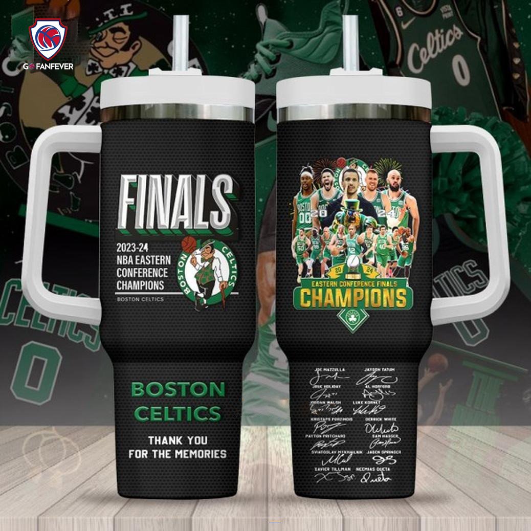 Boston Celtics 2023-24 NBA Finals Champions Commemorative Tumbler