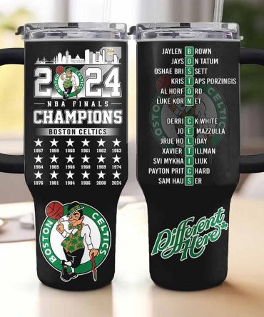 2024 NBA Finals Champions Boston Celtics Commemorative Mug with Player Names
