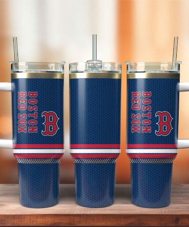 Boston Red Sox Insulated Tumbler with Handle - Perfect for Hot & Cold Drinks