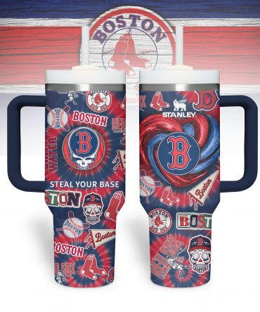 Boston Red Sox MLB Custom Stanley Cup 40 oz 30 oz Tumbler With Handle