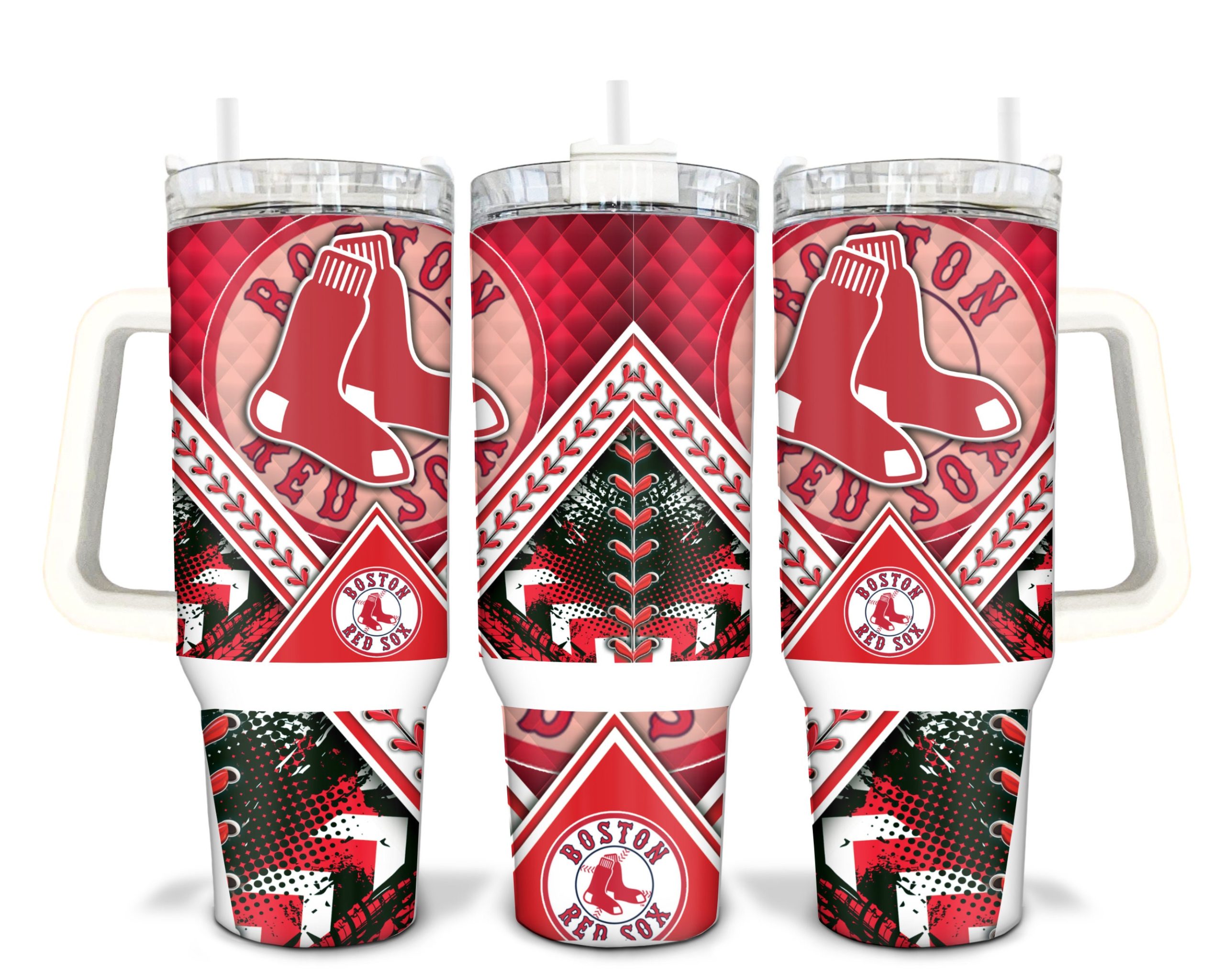 Boston Red Sox Insulated Travel Mug with Handle - 40oz