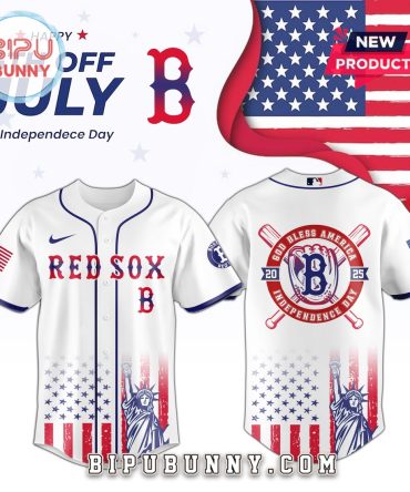 Boston Red Sox MLB Independence Day 2025 Baseball Jersey
