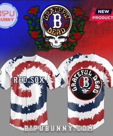 Boston Red Sox MLB x Grateful Dead Baseball Jersey