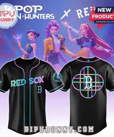 Boston Red Sox MLB x KPop Demon Hunters Baseball Jersey