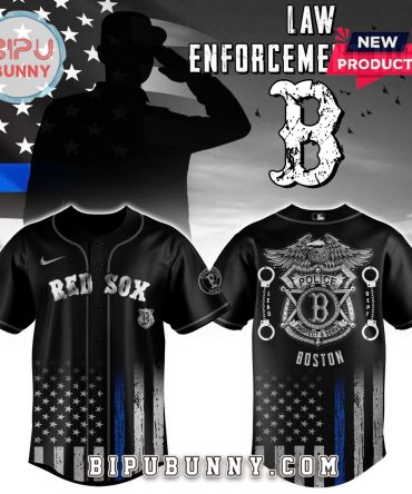 Boston Red Sox MLB x Law Enforcement Night Baseball Jersey