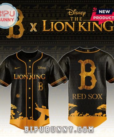 Boston Red Sox x The Lion King Exclusive Baseball Jersey