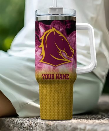 Customizable Horse Design Tumbler with Handle - Personalized Gift