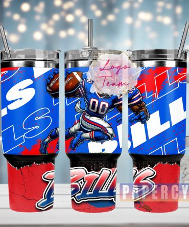 Custom Football Tumbler Mug with Handle - Perfect Gift for Sports Fans
