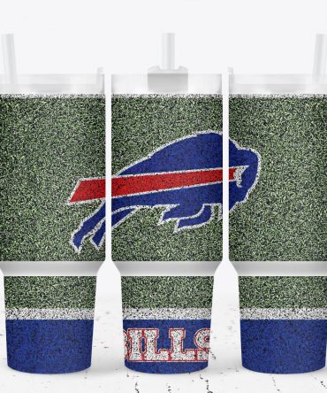 Buffalo Bills Insulated Travel Mug with Handle - Perfect for Game Day!