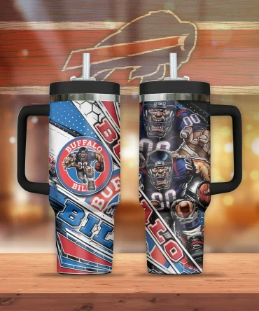 Buffalo Bills Tumbler - Stay Refreshed & Show Your Team Spirit!