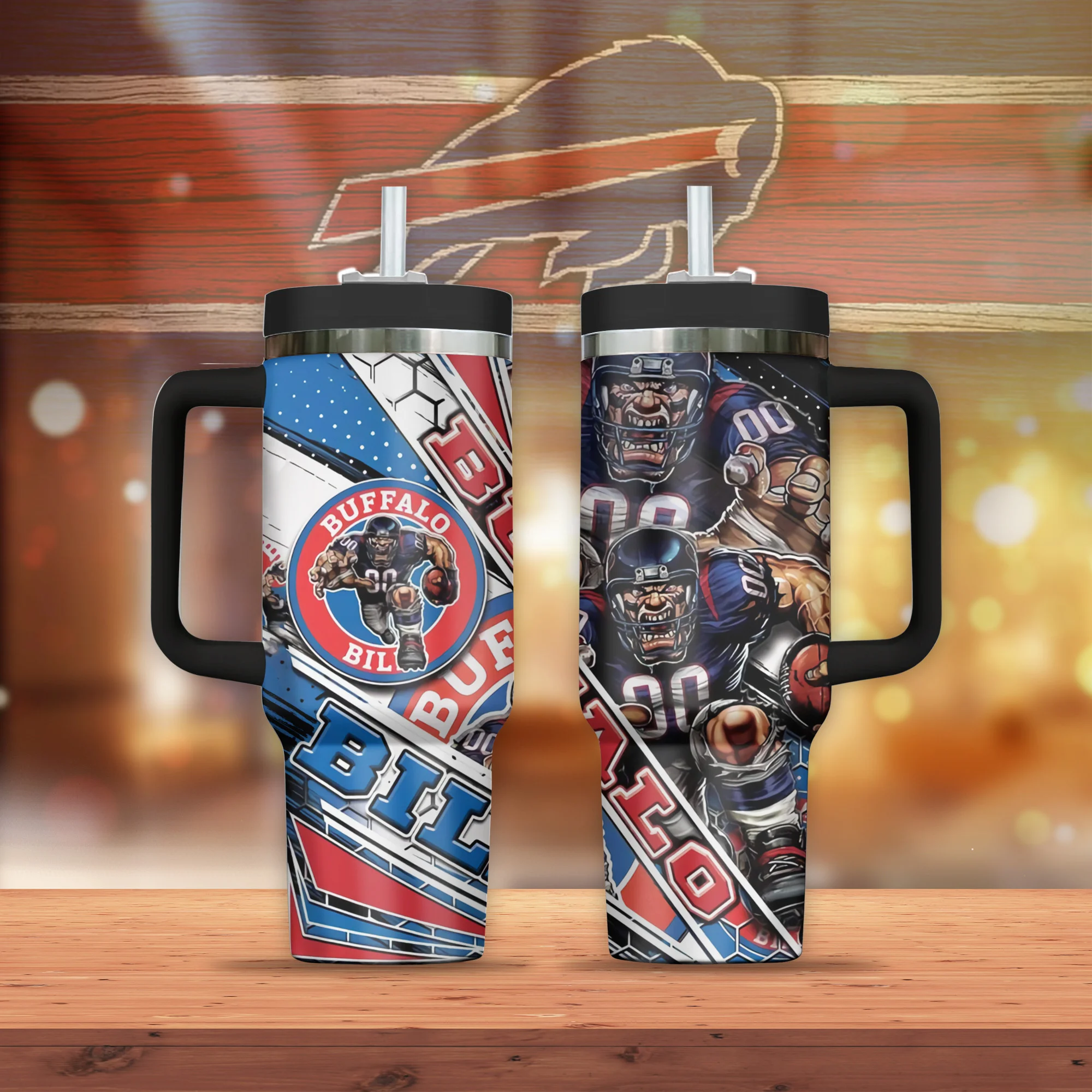 Buffalo Bills Tumbler - Stay Refreshed & Show Your Team Spirit!