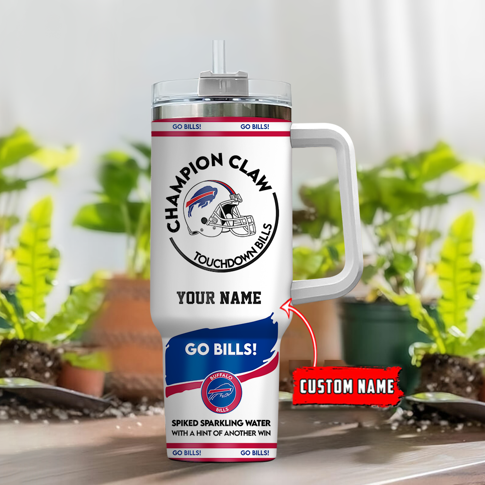 Customizable Buffalo Bills Champion Claw Mug - Personalized Fan Gift - Image 2