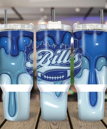 Premium Insulated Tumbler with Handle - Stylish Blue Sports Design