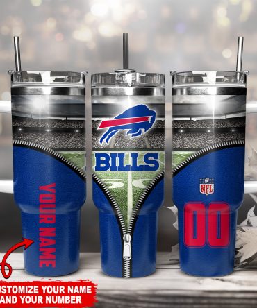 Personalized NFL Team Tumbler - Custom Name & Number - Perfect Gift for Football Fans
