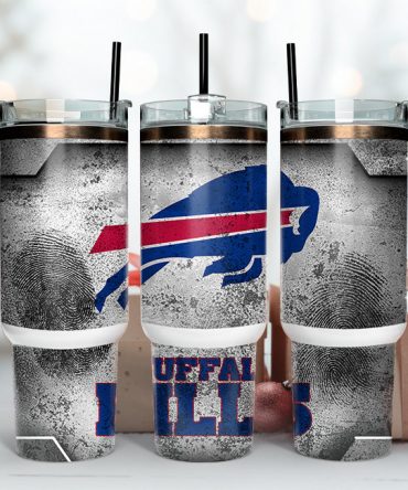 Buffalo Football Team Stainless Steel Tumbler - Insulated Travel Mug