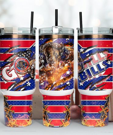Buffalo Bills Insulated Tumbler - Stay Hydrated in Style, Perfect Gift for Fans