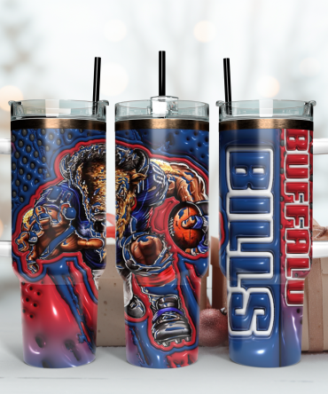 Buffalo Bills Graphic Tumbler - Perfect Gift for NFL Fans