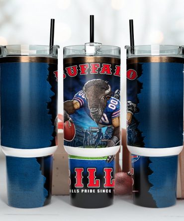Buffalo Football Team Tumbler - Show Your Team Spirit with Every Sip