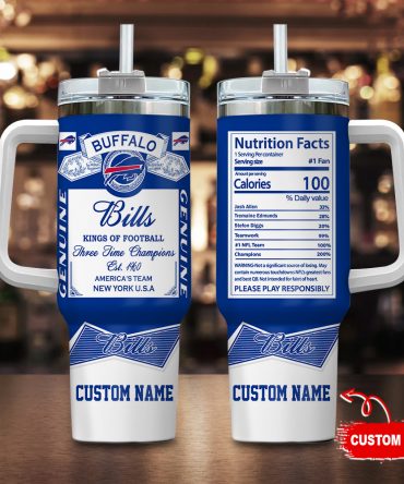 Customizable Buffalo Football Team Tumbler - Celebrate Your Champions in Style!