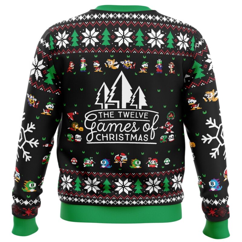12 Games of Christmas Ugly Christmas Sweater - Image 2