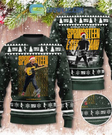 2023 Tour Bruce Springsteen And Estreet Band Chirstmas Ugly Sweater Ugly Sweatshirt Christmas Halloween