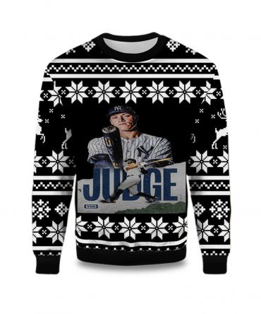 2025 Aaron Judge Yankees Ugly Christmas Sweater