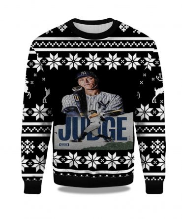 2025 Aaron Judge Yankees Ugly Christmas Sweater