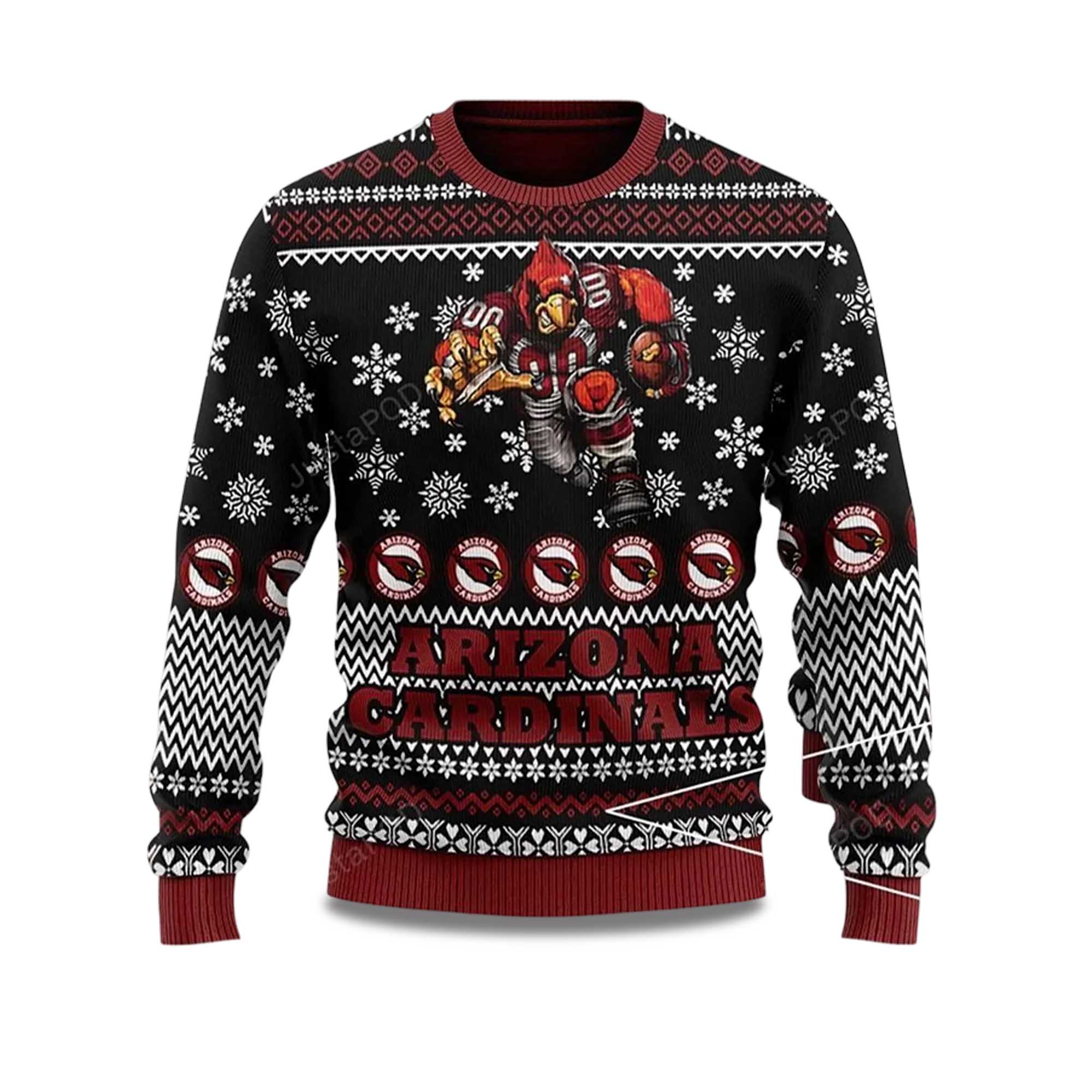 2025 Arizona Cardinals American Football Ugly Christmas Sweater