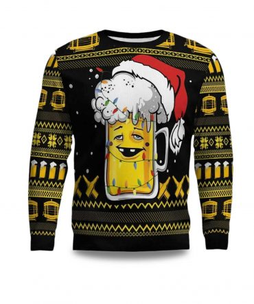 2025 Beer Xmas Ugly Christmas Sweater