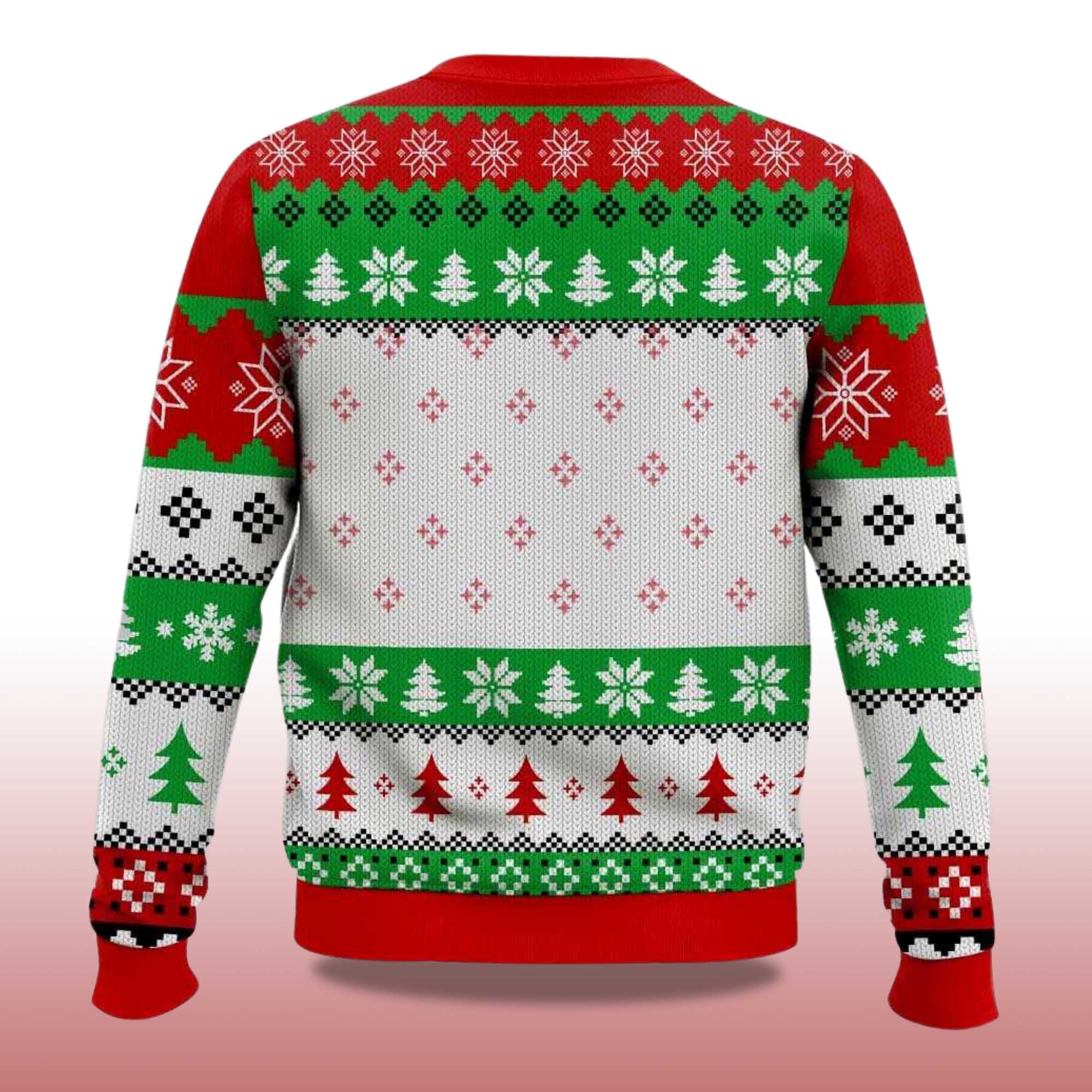2025 Billie Eilish I Could Eat That Girl For Lunch Christmas Ugly Sweater - Image 2